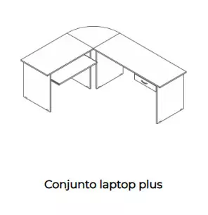 Conjunto para laptop - Linha Plus
